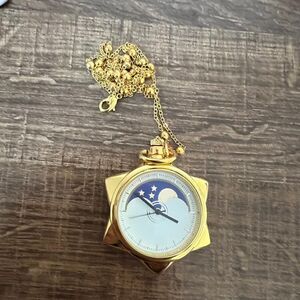Sailor Moon Endymion Tuxedo Mask’s Pocket Watch Gold Cosplay Quartz
